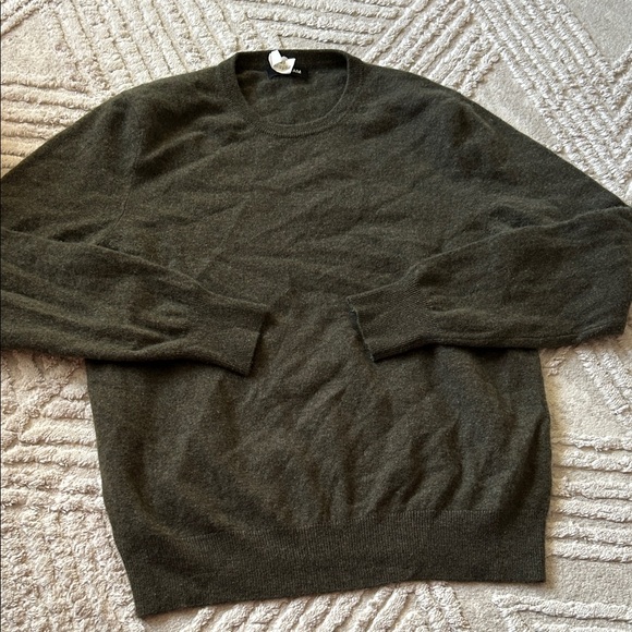 NAADAM Sweaters - Naadam dark green cashmere Sweater